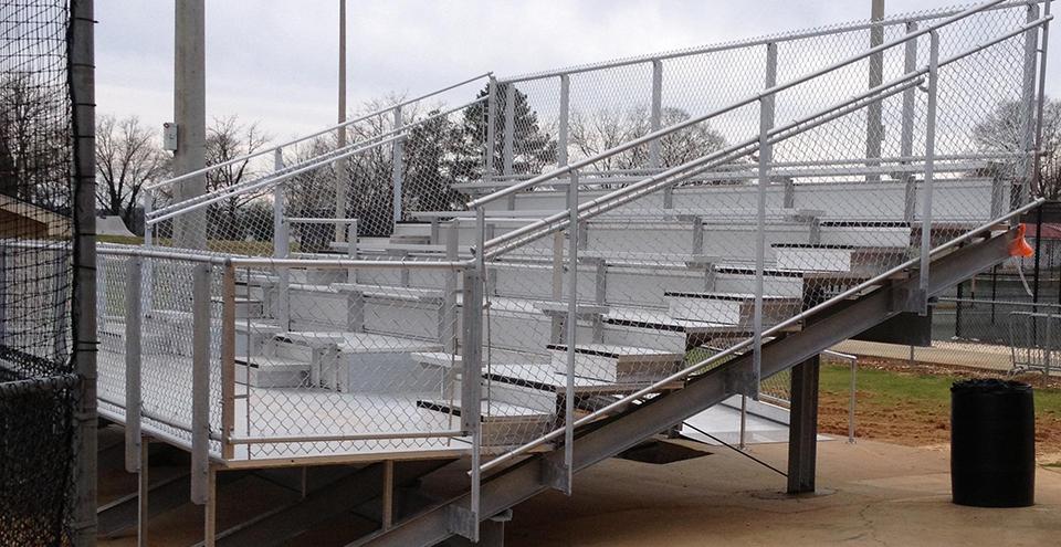 Elevated Stadium Bleachers - I-Beam