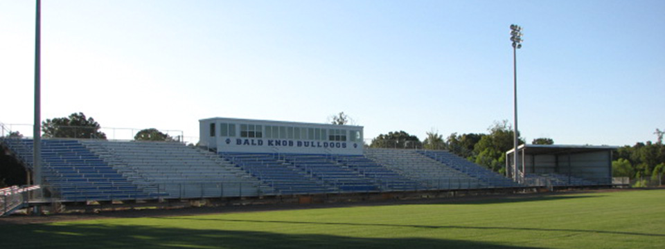 I-Beam Grandstand + Bandstand