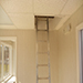 Aluminum Ladder to Roof Hatch