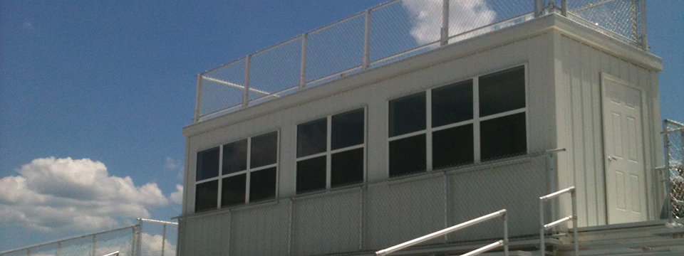 Standard Grandstand Press Box