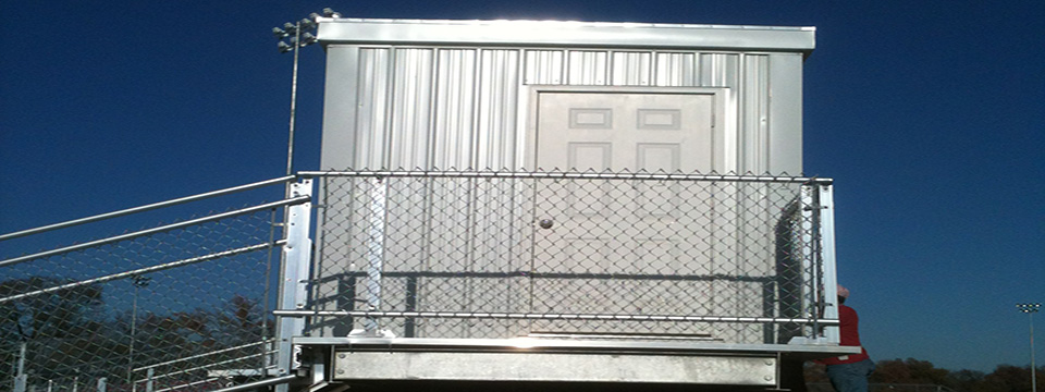 Standard Stadium Bleachers Press Box