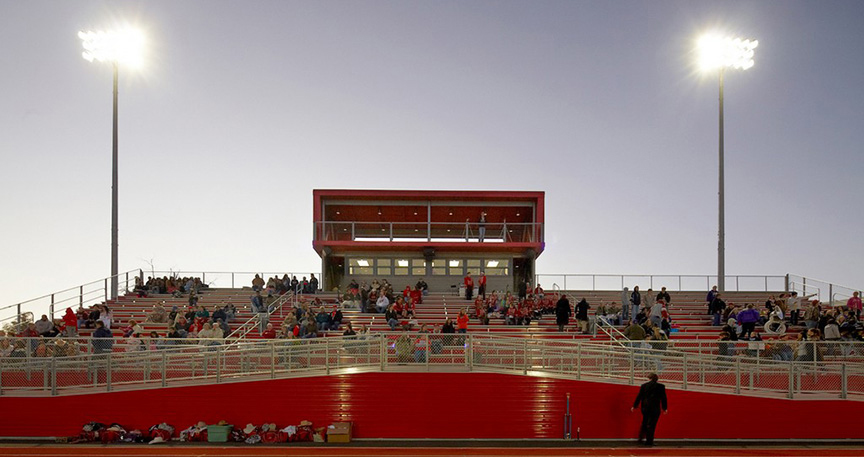 1,000 Seat I-Beam Grandstand