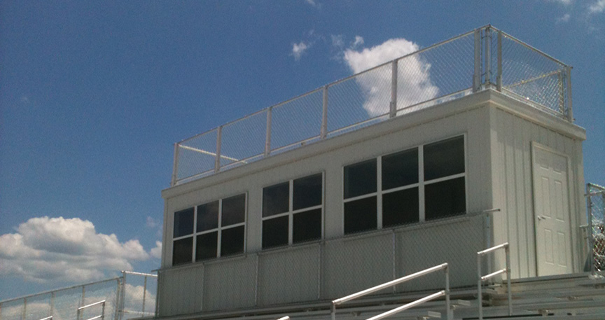 Standard Grandstand Press Box